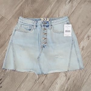 Free People mini skirt size 27